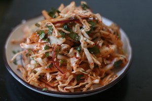 Korean Spicy Coleslaw