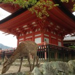 Deer and Pagoda