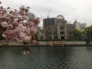 A-Bomb Dome in Spring