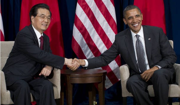 Hu Obama12 US and Chinese Elections in 2012